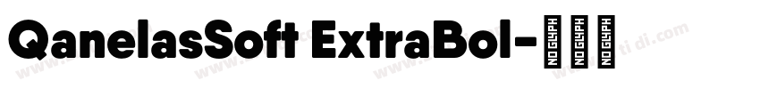 QanelasSoft ExtraBol字体转换